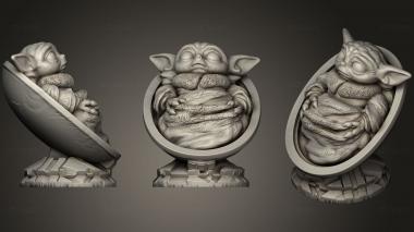 3D model Baby Yoda (STL)